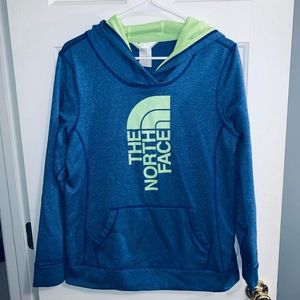 the North face hoodie